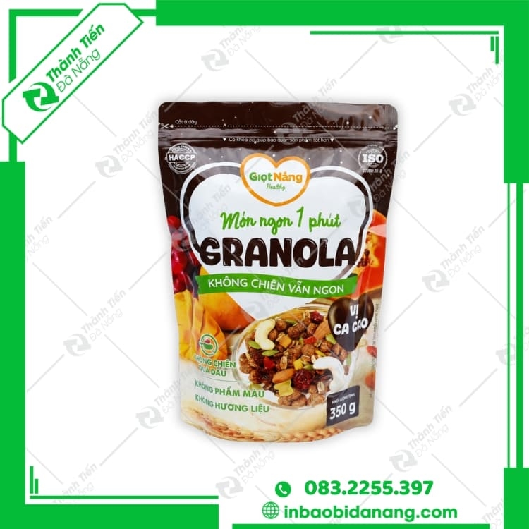 Xưởng In Bao Bì Hạt Dinh Dưỡng Giá Rẻ, An Toàn Tại Đà Nẵng