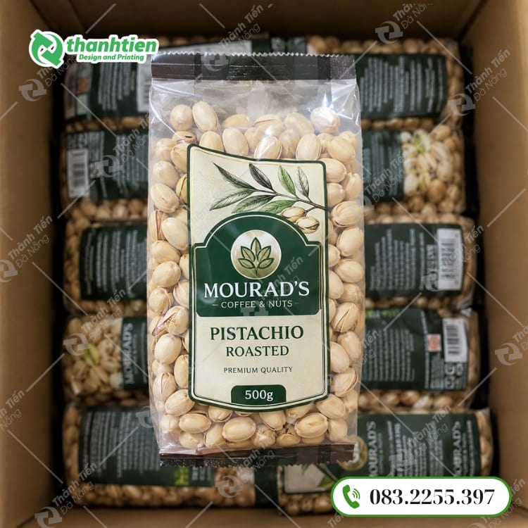 Túi xếp hông đựng hạt dẻ