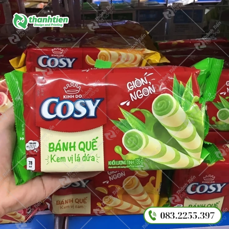Bao bì bánh quế giá sỉ, chống ẩm tốt
