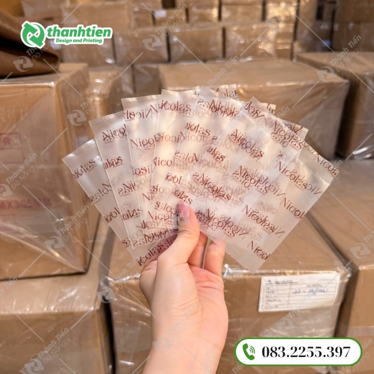 Bao bì sản phẩm dạng túi màng đơn 