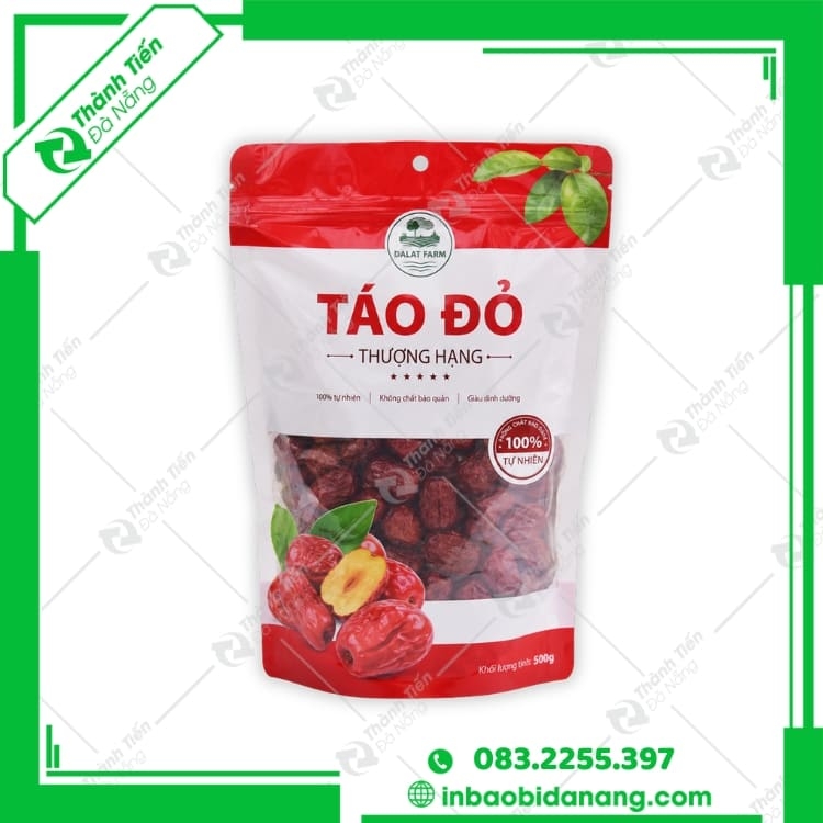 Bao Bì Táo Đỏ Giá Rẻ - In Đẹp, Miễn Phí Thiết Kế Theo Yêu Cầu