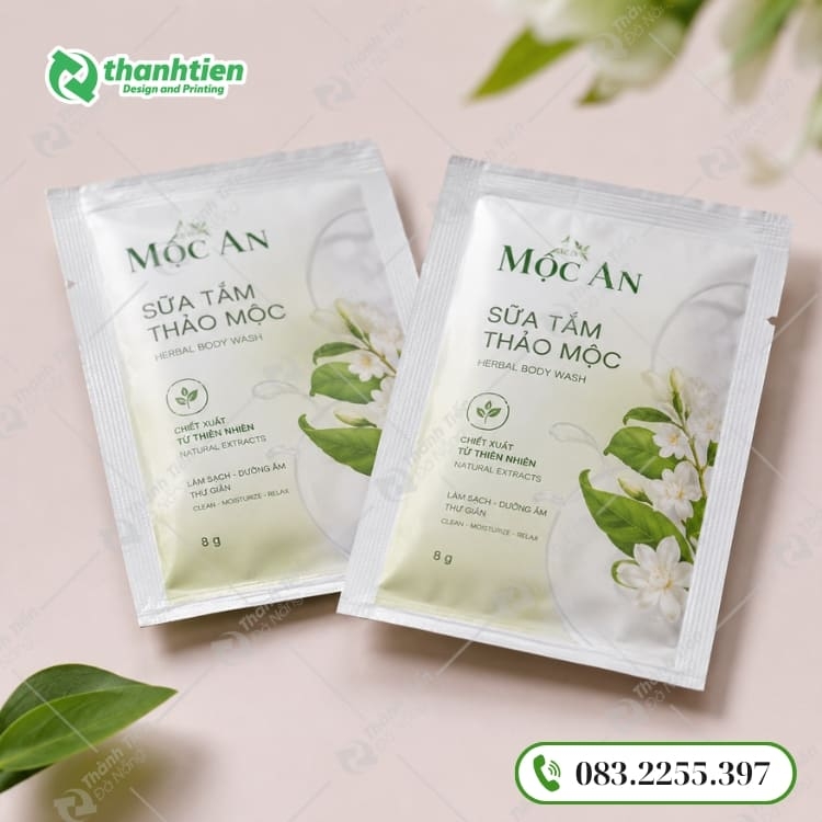 In túi đựng sữa tắm giá sỉ tại Đà Nẵng