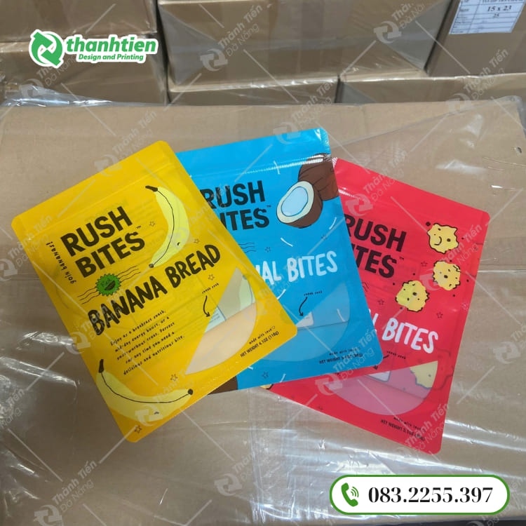 Thiết kế bao bì sản phẩm đẹp, nhiều màu sắc 