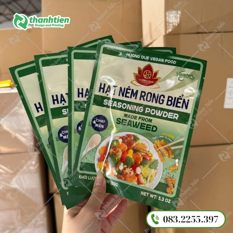 Mẫu túi 3 biên đóng gói sản phẩm đẹp