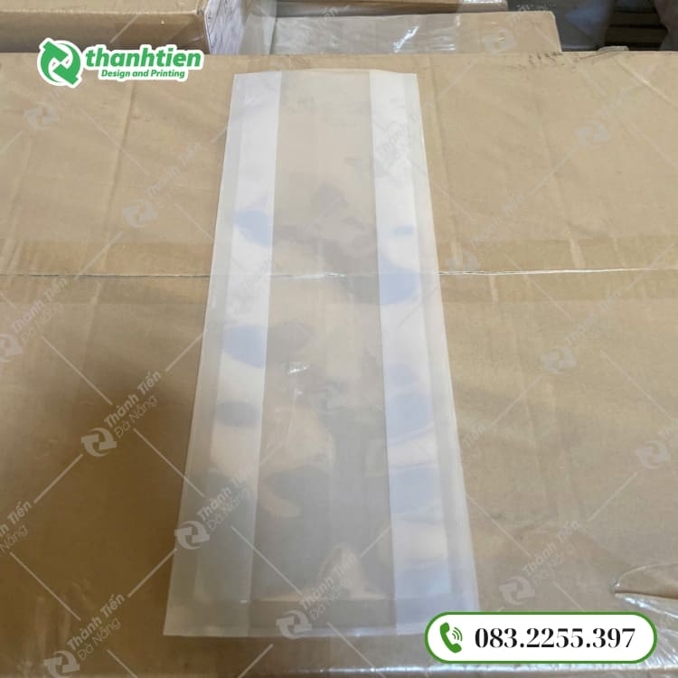 Mẫu túi 4 cạnh hút chân không