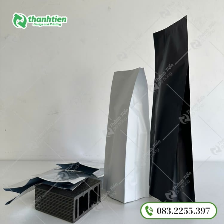 Túi 4 cạnh trơn không in ấn