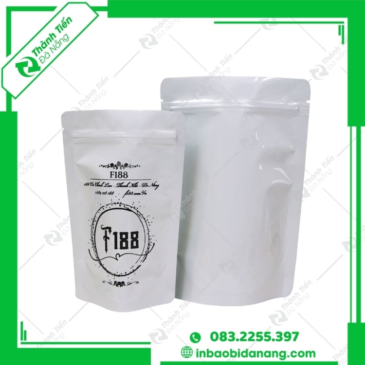 Túi Zip Trắng Sữa Giá Sỉ, In Theo Yêu Cầu Tại Đà Nẵng