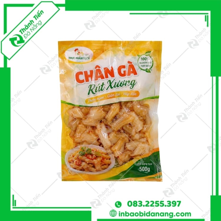 Túi Đựng Chân Gà Giá Rẻ, In Theo Yêu Cầu Tại Đà Nẵng