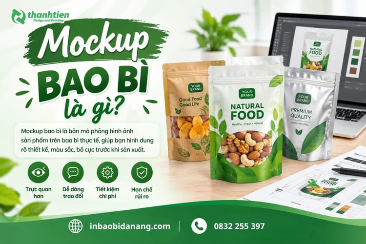 Mockup Bao Bì Là Gì? Vai Trò Trong Thiết Kế Và Sản Xuất Bao Bì